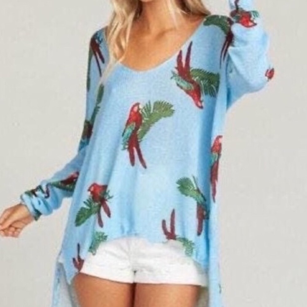 NWOT Show Me Your Mumu Canopy Sweater - in Polly Parrot🦜